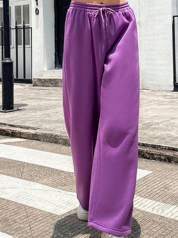 Women's Hearts Print Sweatshirt And Pants Set