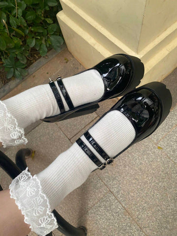 Women's High Heel Shoes Women's Slope Heels&Thick Sole Shoes