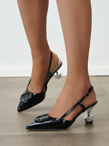 Women's High Heels, Fashion Party Outdoor High-End Socialite G