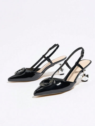 Women's High Heels, Fashion Party Outdoor High-End Socialite G