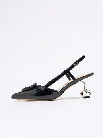 Women's High Heels, Fashion Party Outdoor High-End Socialite G