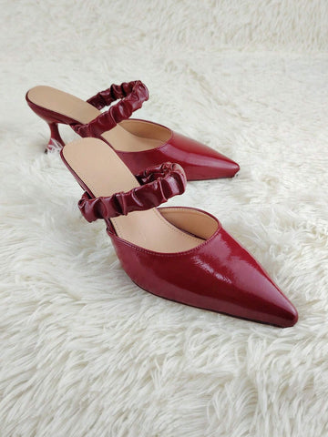 Women's High Heels, Suitable For All Seasons, Fashionable Pointed-Toe Design, Stylish