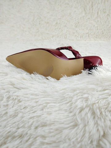Women's High Heels, Suitable For All Seasons, Fashionable Pointed-Toe Design, Stylish