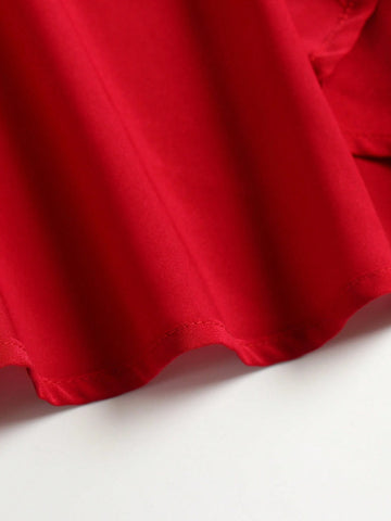 Women's High Slit Spaghetti Strap Dress