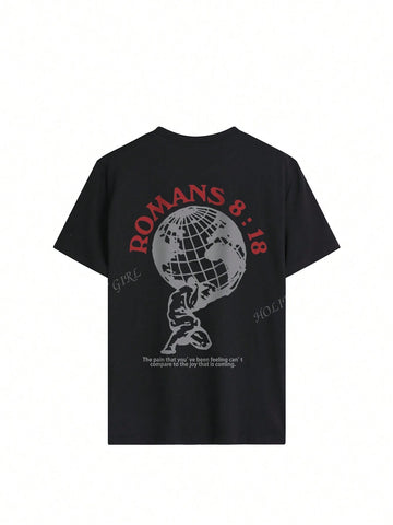 Women's Loose Fit T-Shirt With Back Print