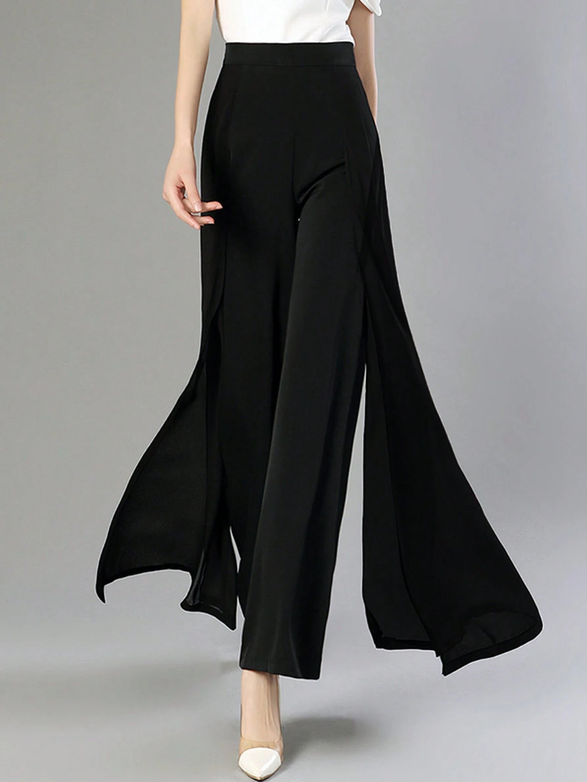 Women's New Loose Fit Comfortable Wide Leg Skort