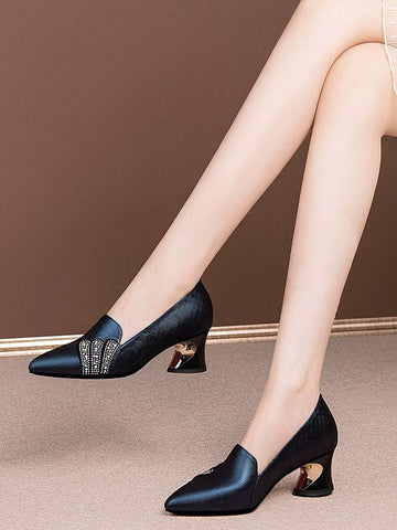 Women's New Rhinestone High Heel Shoes,