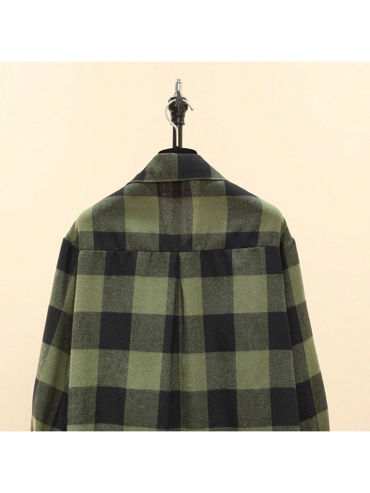 Women's Plaid Long Sleeve Single-Breasted Pocket Casual Shirt, Autumn