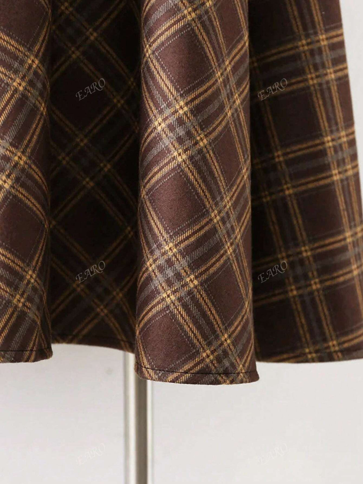 Women's Plaid Print Skirt