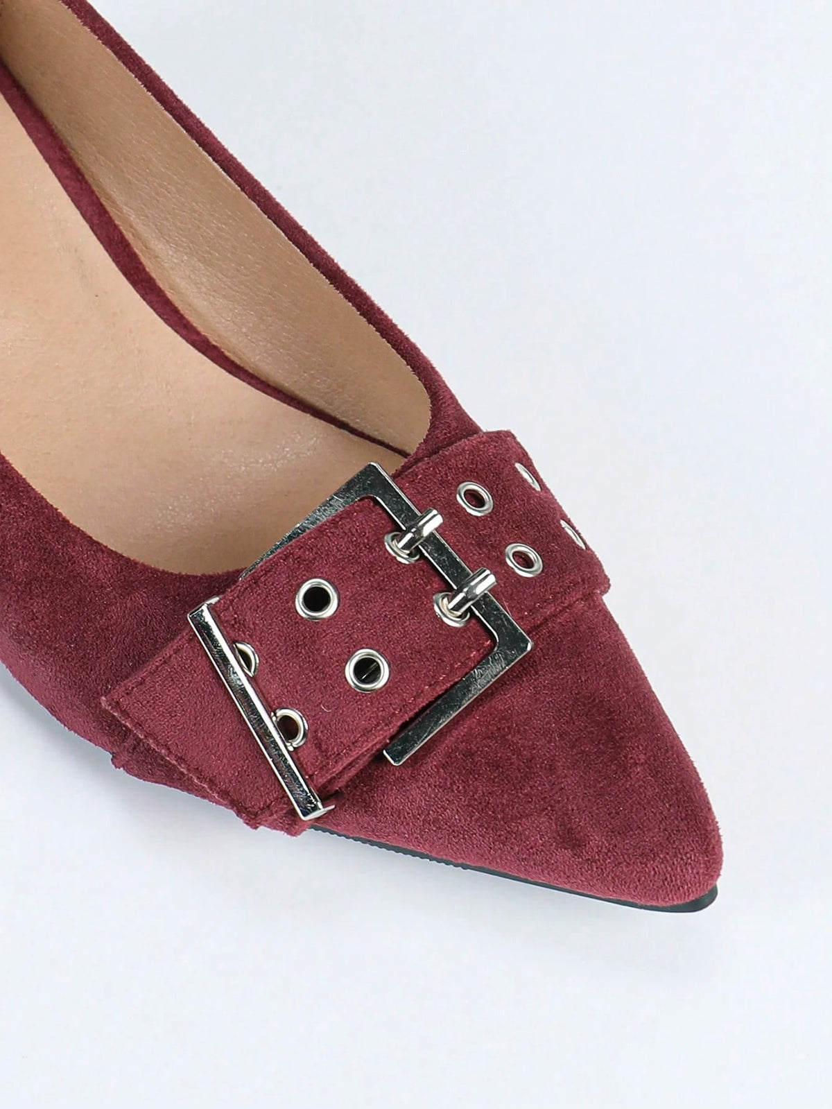 Women's Pointed Toe Chunky Heel Slip-On Fashion Sandals