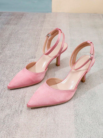 Women's Pointed Toe High Heel Hollow Out Casual Shoes