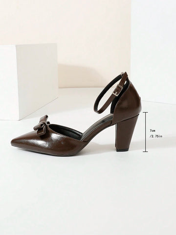 Women's Pointed Toe High Heeled Casual Hollow Out Shoes