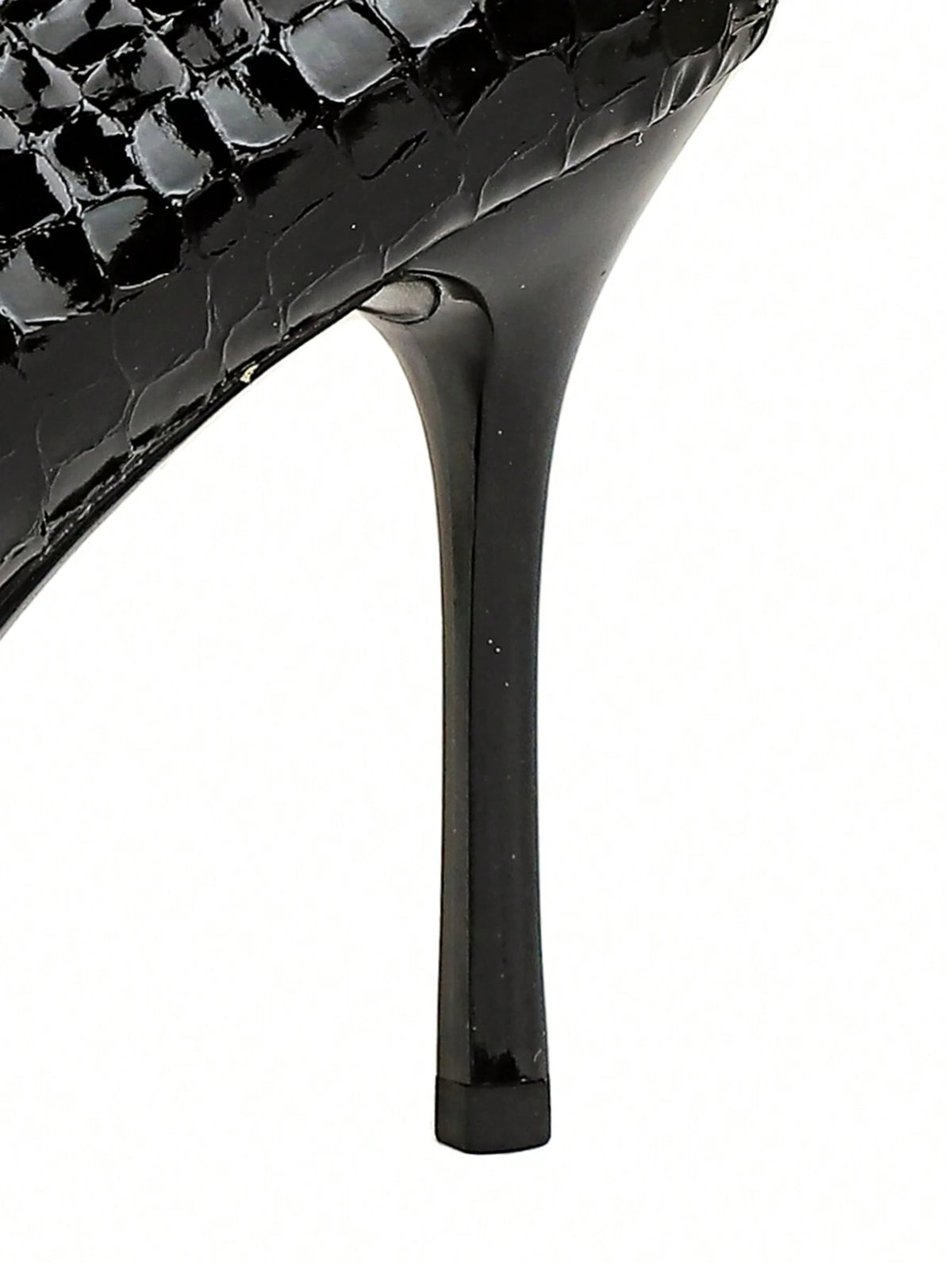 Women's Pointed Toe High Heeled Pumps With Gorgeous Rhinestone Decor