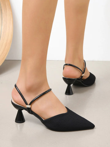 Women's Pointed Toe Mules & Clogs, Slip On Heels, Spring & Autumn New Arrivals