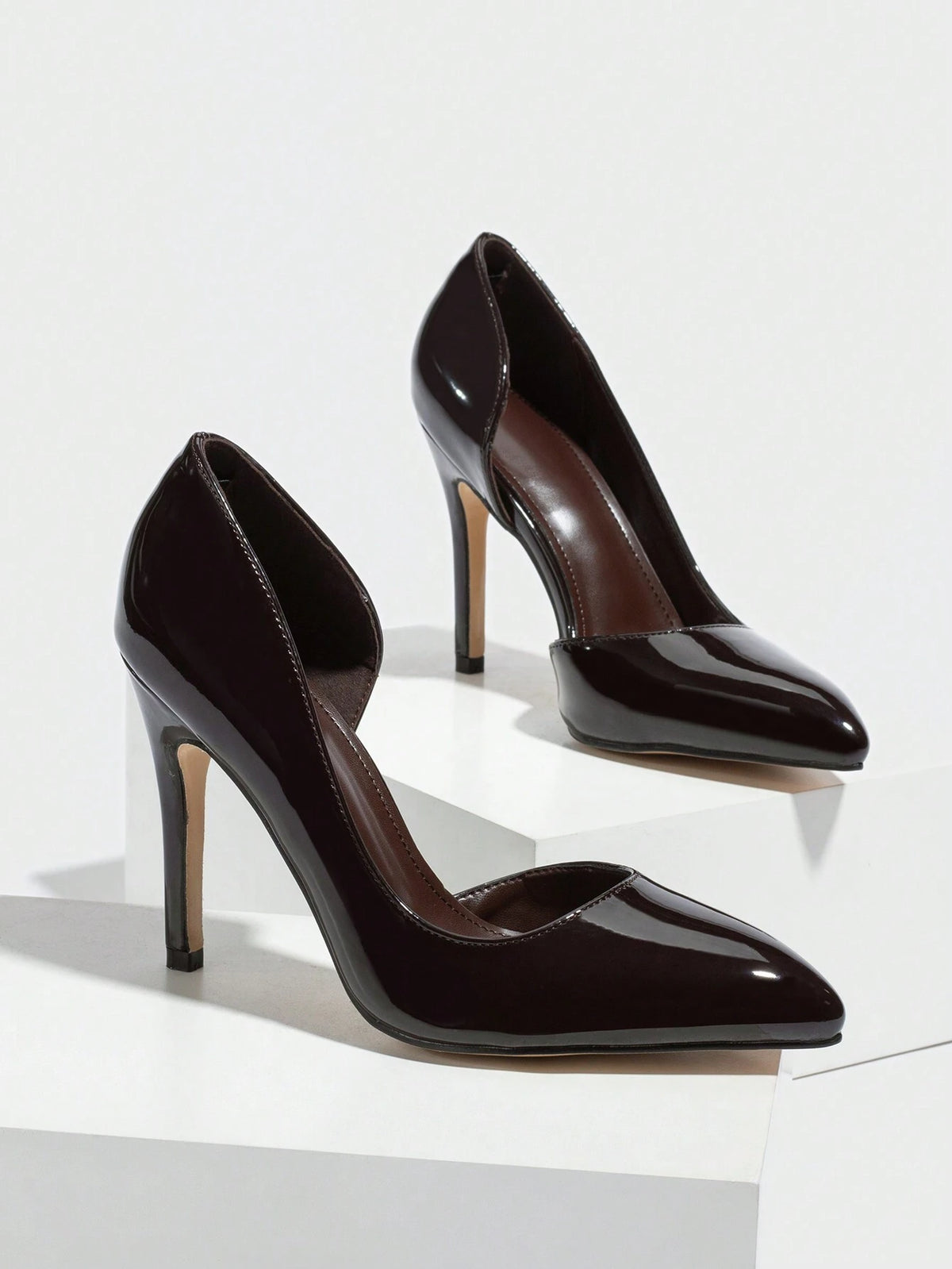 Women's Pointed Toe Sexy Work Shoes, Shallow Mouth Spring/Autumn Heels, High Heel Pumps