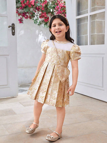 Women's Printed Short Sleeve Simple Everyday Dress