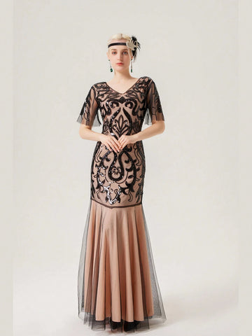 Women's Random Printed Simple Daily Party Dress