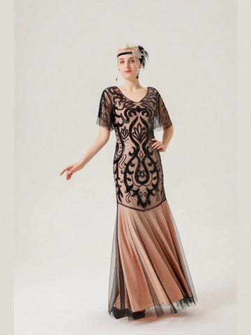 Women's Random Printed Simple Daily Party Dress