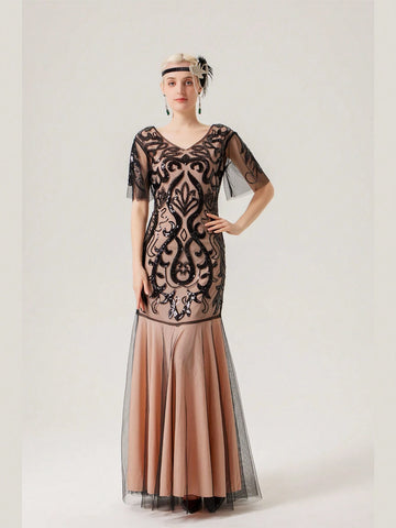 Women's Random Printed Simple Daily Party Dress