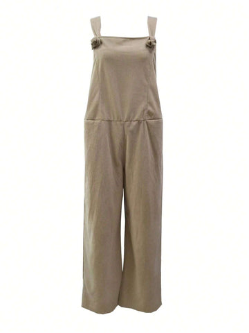 Women's Regular Casual Loose Corduroy Jumpsuit