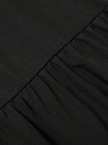 Women's Ruffle Hem Shirt Dress