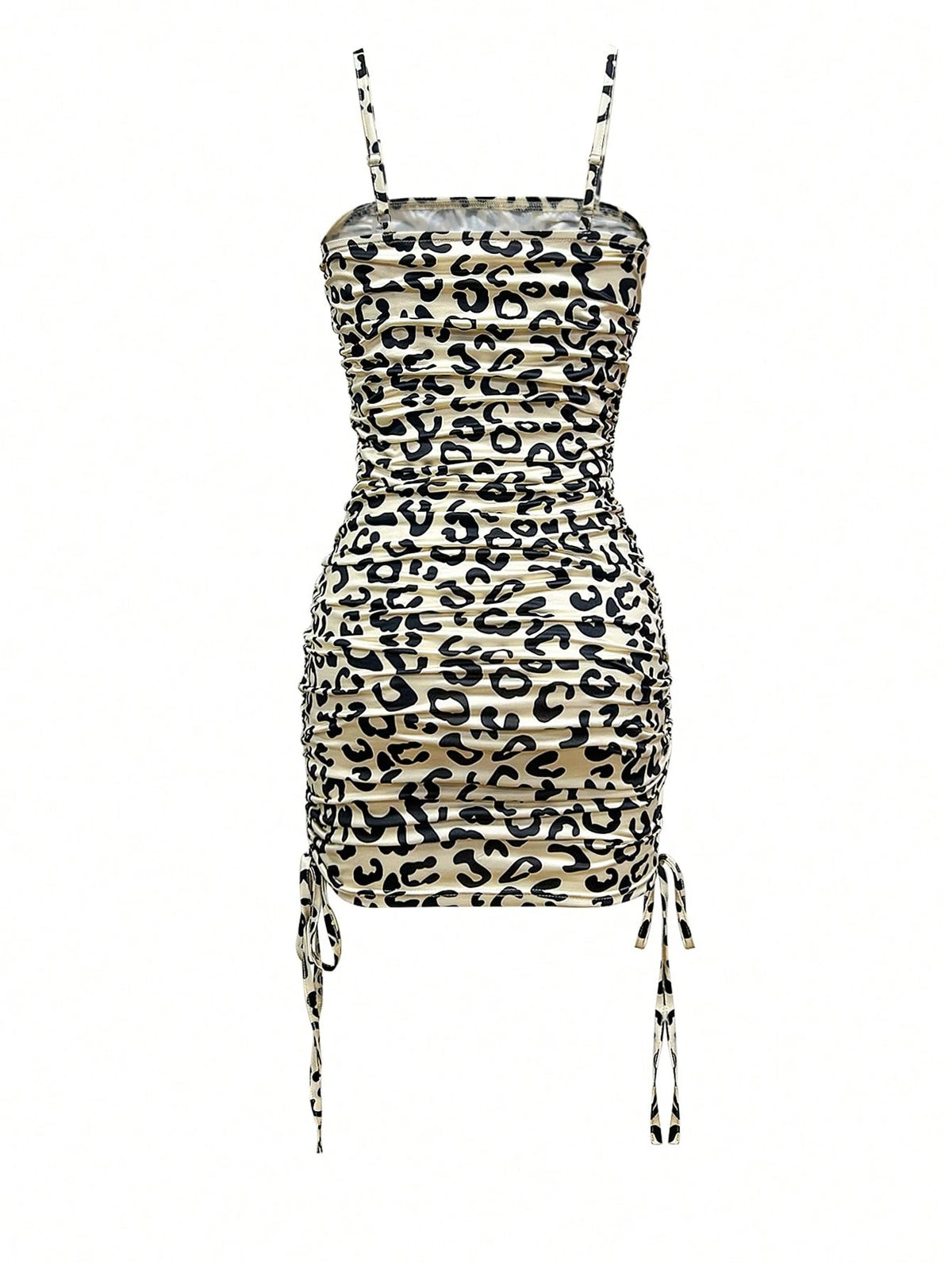 Women's Sexy Fashion Leopard Print Slip Dress