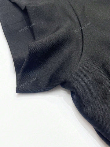 Women's Sexy Open Back Bodycon Mini Dress, Long Sleeve, Spring/Autumn