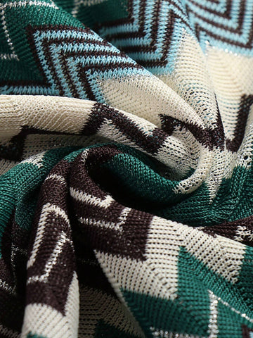 Women's Simple Vintage Style Printed Daily Skirt