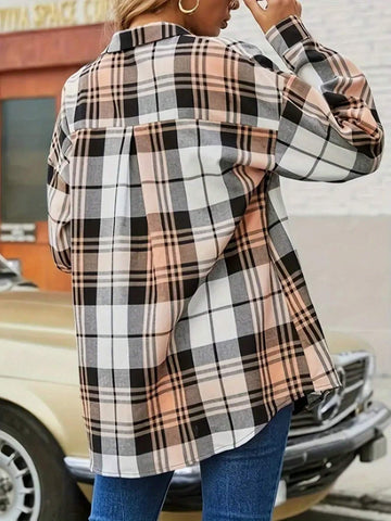 Women's Simple & Casual Basic Shirt, For Everyday Wear