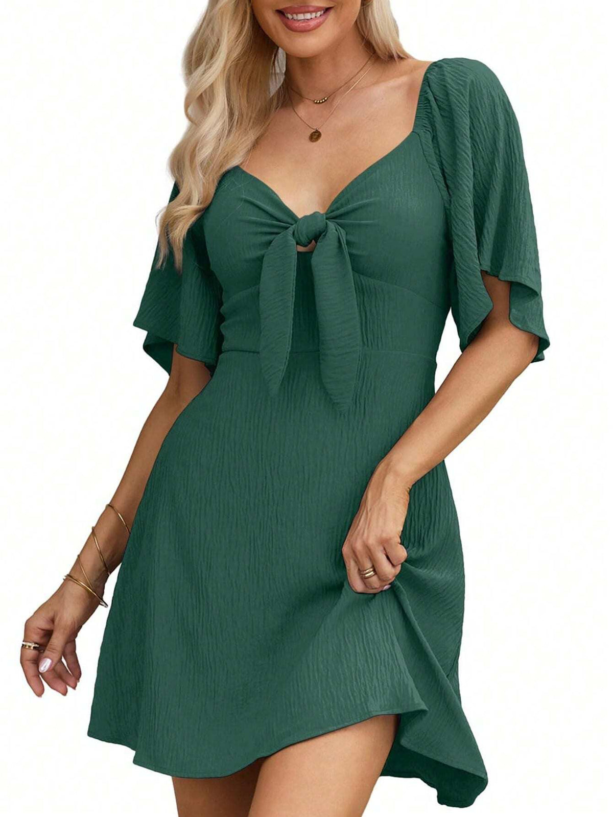 Women's Solid Color Simple Daily Dress