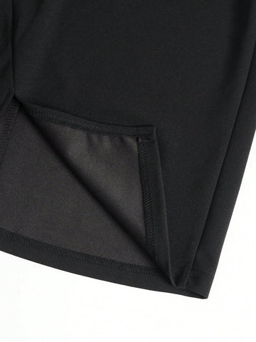 Women's Stylish Split Design Versatile Elegant Skirt