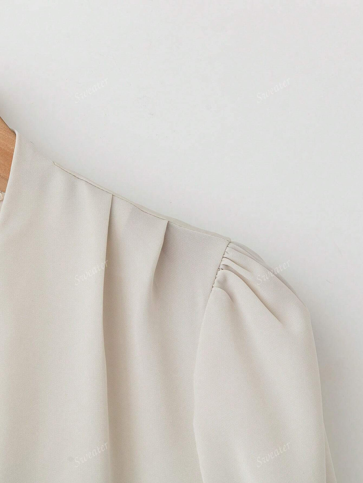 Women's V-Neck Blouse, Elegant, Dignified, Gentle And Versatile For Commuting