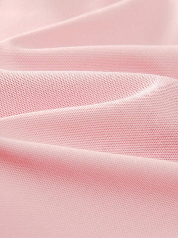 Young Girl 2024 New Summer Casual Fashionable Polo Collar Dress