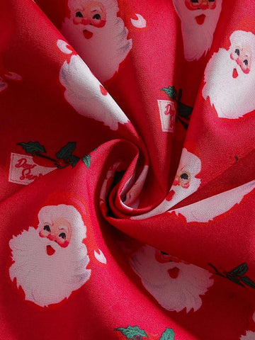 Young Girl 2pcs Christmas Set Elegant Princess Sweet Mesh Dress