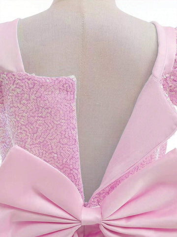 Young Girl Cap Sleeve Halloween Cosplay Dress, Princess Costume For Formal Occasion, Party, Birthday, Masquerade