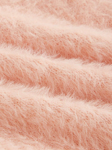 Young Girl Casual Cute School Style Comfortable Fashion Versatile Jacquard Elk Pattern Round Neck Sweater