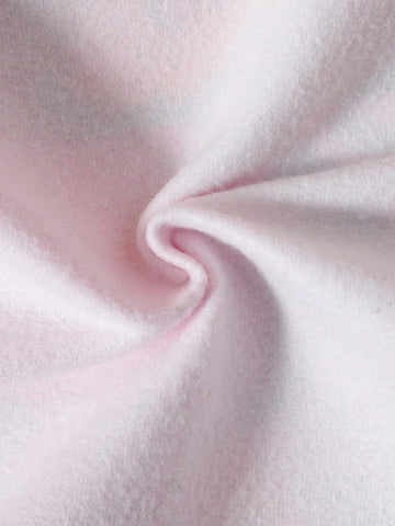 Young Girl Casual Elegant Checkered Dress With Matching Beret Hat, Warm And Soft Fabric Design For Autumn Winter