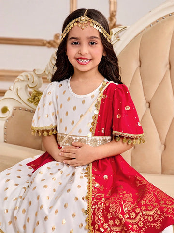 Young Girl Casual Minimalist Style Daily Wear Dress