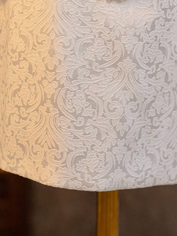 Young Girl' Chinese New Year Pink Long Sleeve Retro Cheongsam Dress With Traditional Embroidery