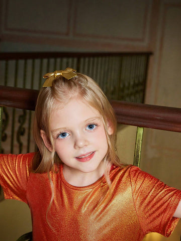 Young Girl Fall Trendy Elegant Detachable Sleeve Glitter Dress, Suitable For Outings, Shopping, Vacation, Party, Daily Wear, Spring, Autumn, Winter, Sweet Girl Fitted Long Sleeve Dress