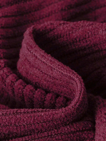 Young Girl Fashionable & Sweet Color Block Ruffled Hem Bow Decor Dress, Spring/Autumn