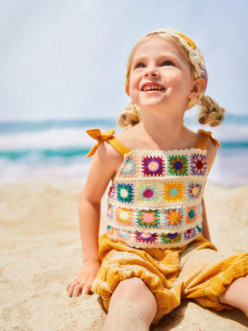 Young Girl Holiday Casual Comfortable Elegant Beautiful Jumpsuit