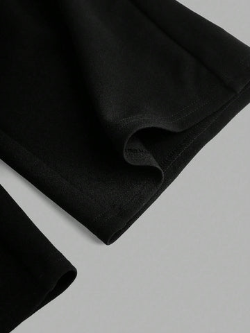 Young Girl Knitted Colorblock 3D Floral Cami Jumpsuit For Casual Wear