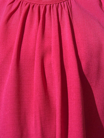 Young Girl Knitted Sweet And Cute Color-Block Loose Irregular Hem Dress