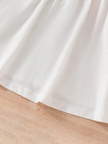 Young Girl Leopard Print Cat Style Flying Sleeve Cute Dress Three-Piece Set