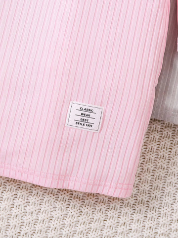 Young Girl Letter Print Round Neck Long Sleeve Casual T-Shirt Dress