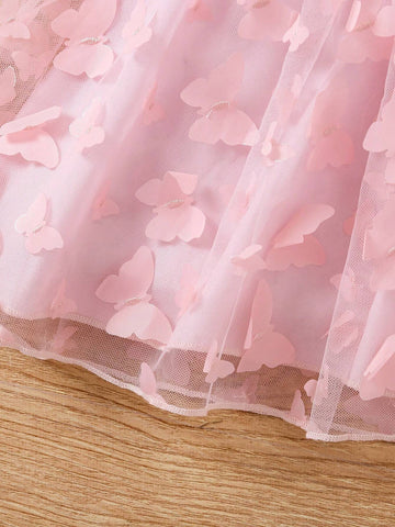 Young Girl Long Sleeve Casual Minimalist Everyday Dress