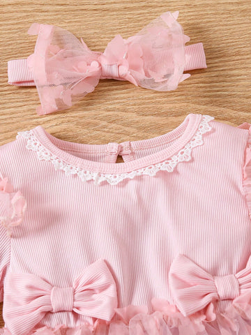 Young Girl Long Sleeve Casual Minimalist Everyday Dress