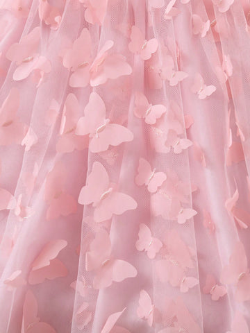 Young Girl Long Sleeve Casual Minimalist Everyday Dress