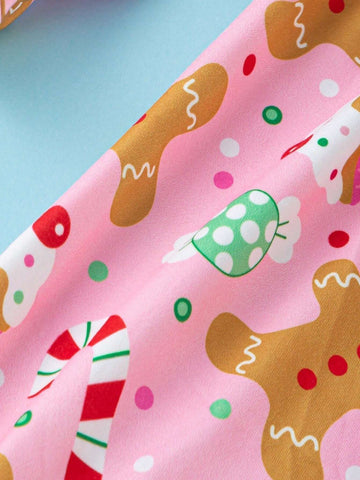 Young Girl Long Sleeve Round Neck For Autumn And Winter Christmas